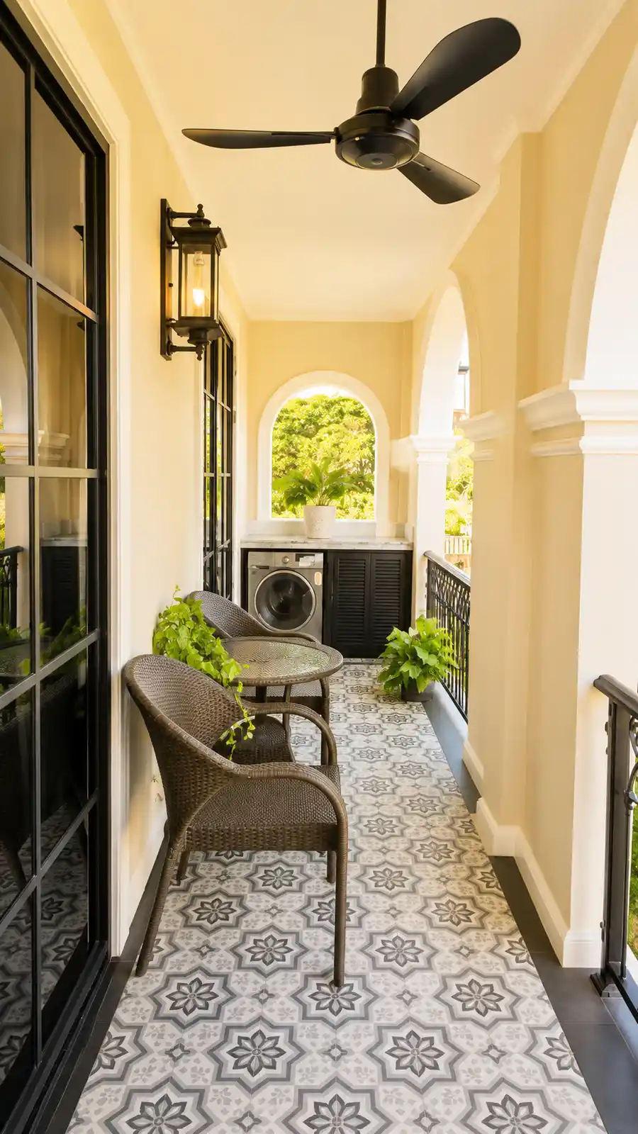 Floor 2 — Balcony Laundry Area